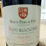 Roux Pere & Fils Bourgogne Pinot Noir 2010（ドメーヌ　ルー　ペール　エ　フェス）