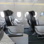 カタール航空ビジネスクラス　ドーハ～クウェート　1078便 A320 (2016/07)
