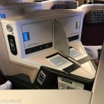 日本航空ビジネスクラス　シンガポール～羽田　036便 B772 (2017/10)