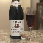G.Prieur Bourgogne Pinot Noir 2015  （Gプリウール）