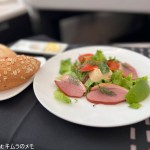 日本航空ビジネスクラス　バンコク～羽田　032便 B787 (2023/12)