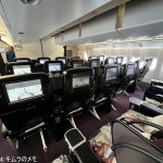 日本航空プレミアムエコノミークラス　羽田～バンコク　031便 B773 (2024/01)