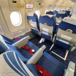 バンコクエアウェイズエコノミークラス　バンコクー～チェンマイ　219便 A319 (2024/01)