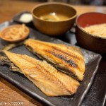 炭火焼干物定食 しんぱち食堂 ウィング上大岡店 (2024/04)